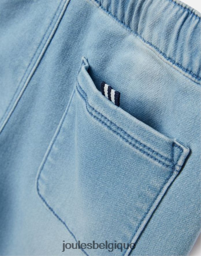 lavage léger pantalon de jogging en denim jersey logan 2-12 ans garçons vêtements Joules ND0H6T339