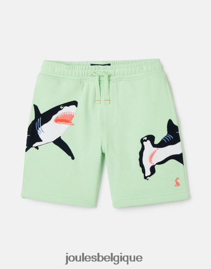 requins vert clair short de survêtement fantaisie hamden 2-8 ans garçons vêtements Joules ND0H6T351