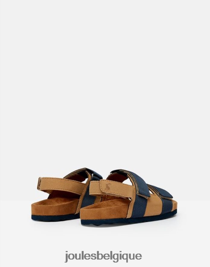 beige marine toby sandales à brides velcro garçons chaussure Joules ND0H6T389