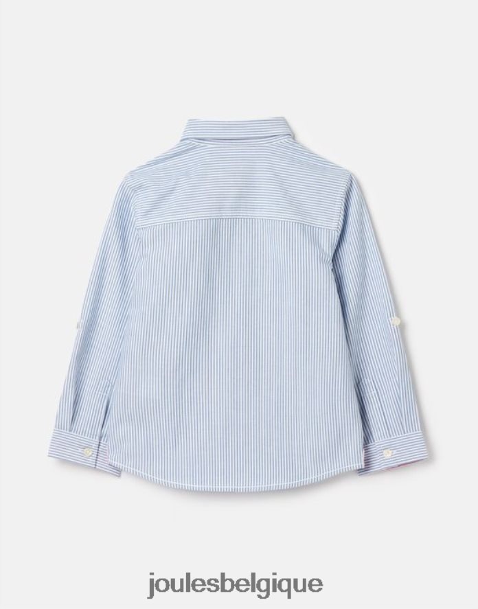 bande bleue chemise oxford à rayures 2-12 ans garçons vêtements Joules ND0H6T348