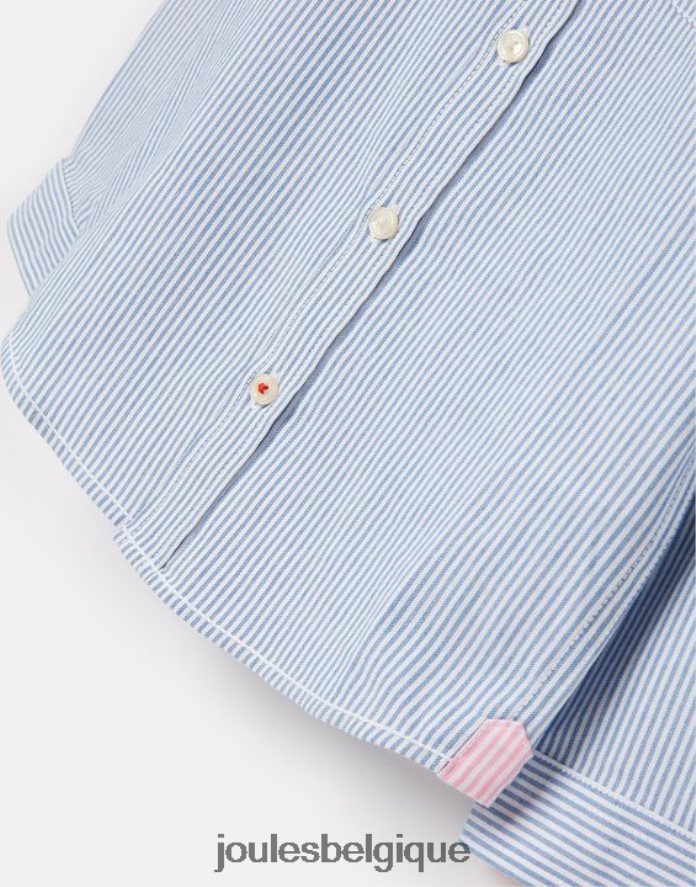 bande bleue chemise oxford à rayures 2-12 ans garçons vêtements Joules ND0H6T348