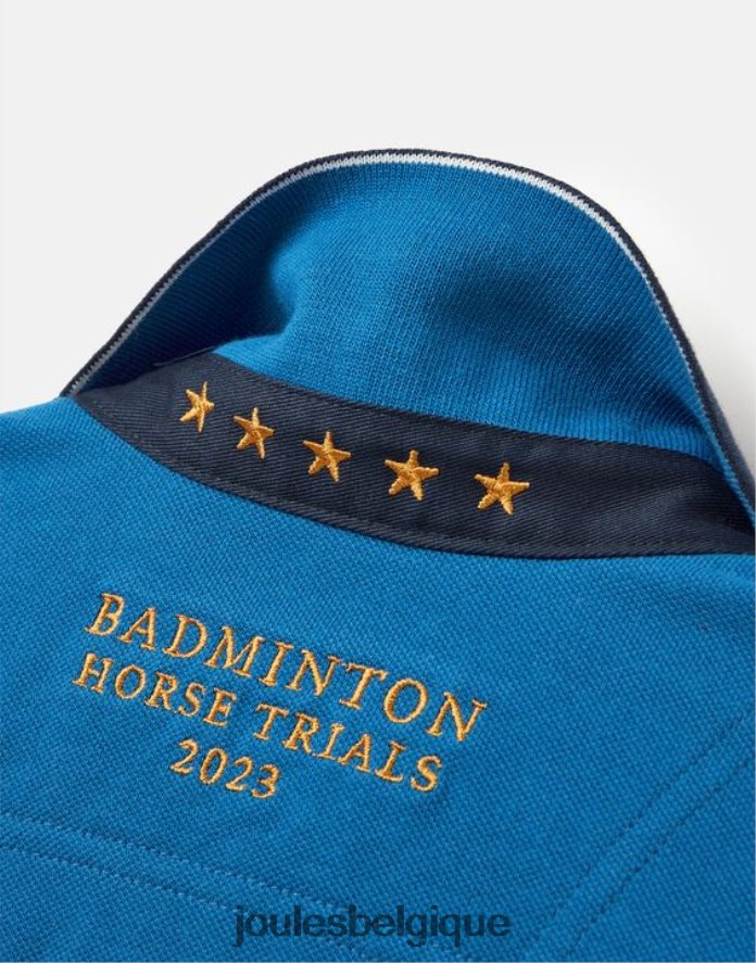 bleu polo de badminton unisexe enfants 2-12 ans garçons vêtements Joules ND0H6T345