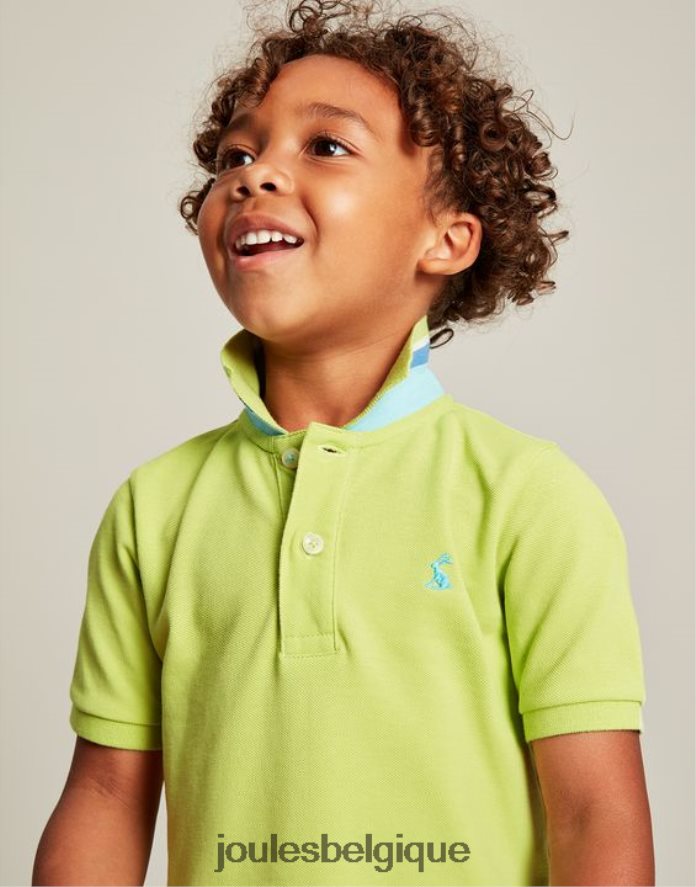granité au citron vert polo woody 2-12 ans garçons vêtements Joules ND0H6T375