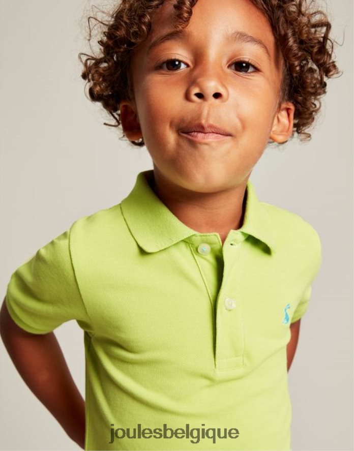 granité au citron vert polo woody 2-12 ans garçons vêtements Joules ND0H6T375