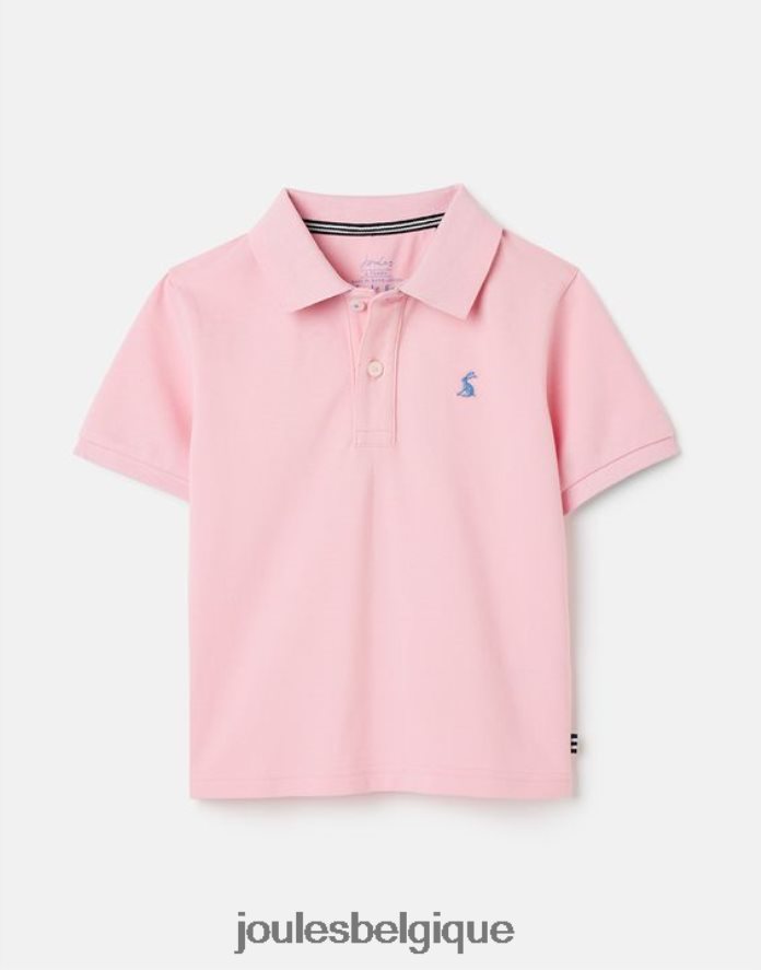 rose clair polo woody 2-12 ans garçons vêtements Joules ND0H6T378