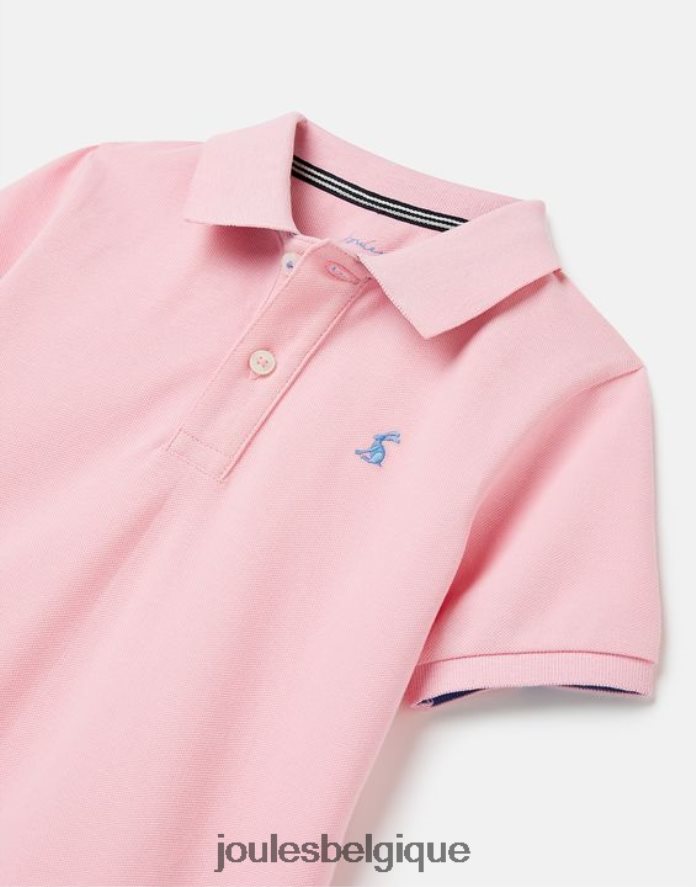 rose clair polo woody 2-12 ans garçons vêtements Joules ND0H6T378