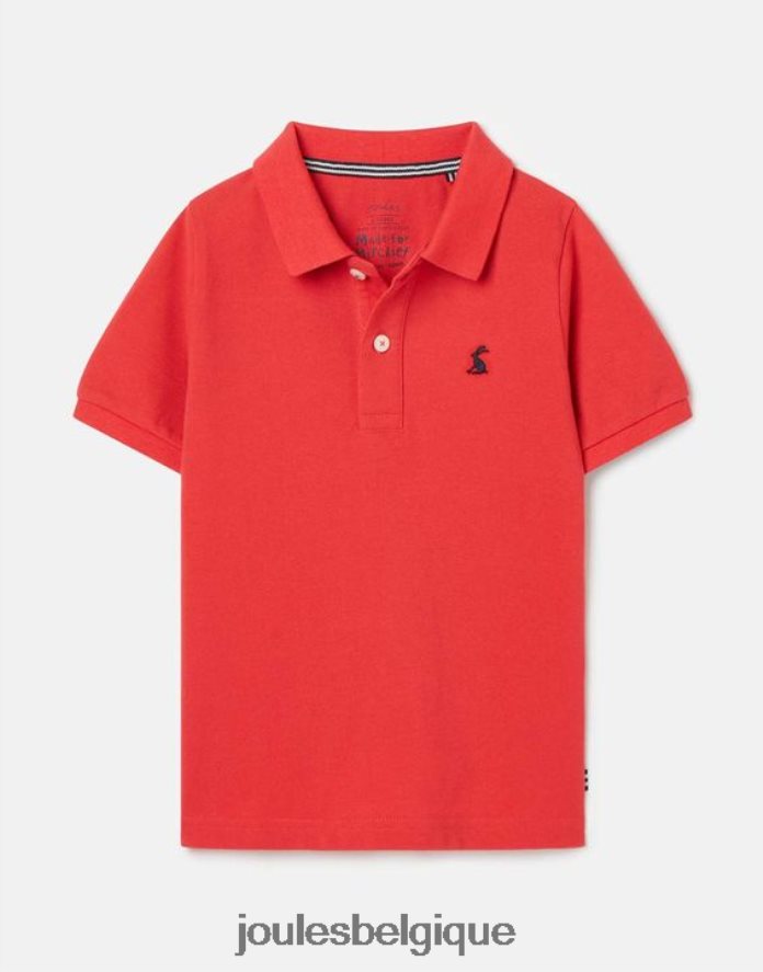 rouge polo woody 2-12 ans garçons vêtements Joules ND0H6T380