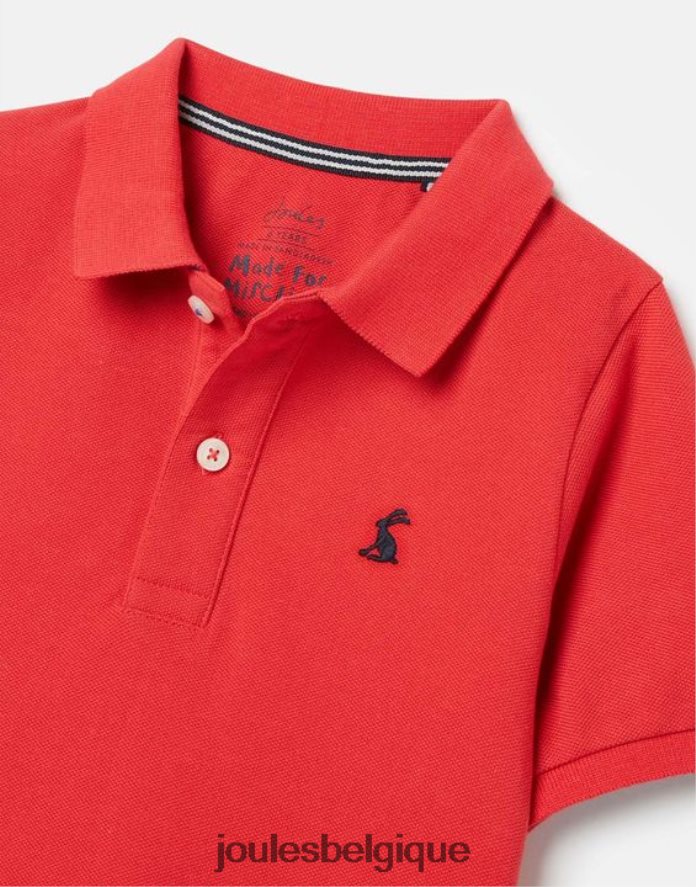 rouge polo woody 2-12 ans garçons vêtements Joules ND0H6T380
