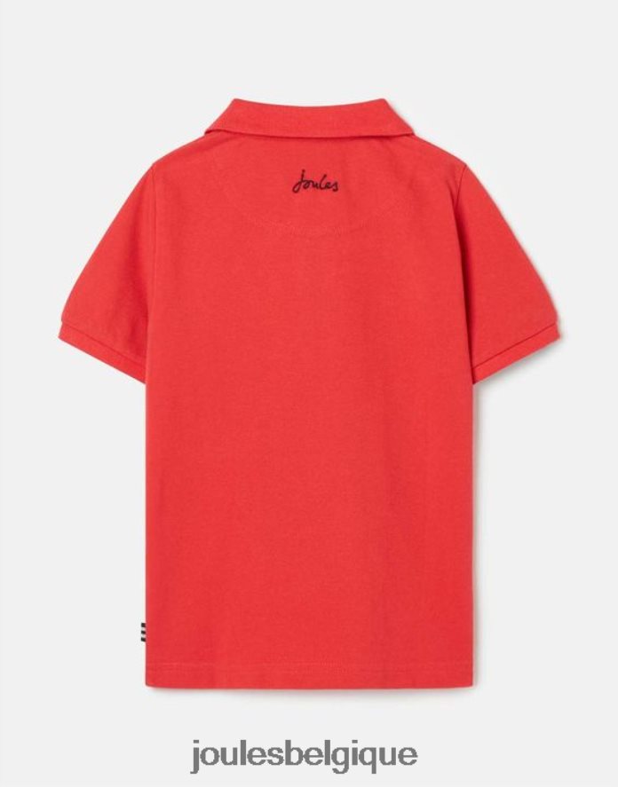 rouge polo woody 2-12 ans garçons vêtements Joules ND0H6T380