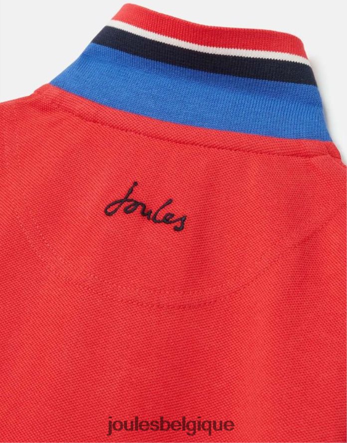 rouge polo woody 2-12 ans garçons vêtements Joules ND0H6T380