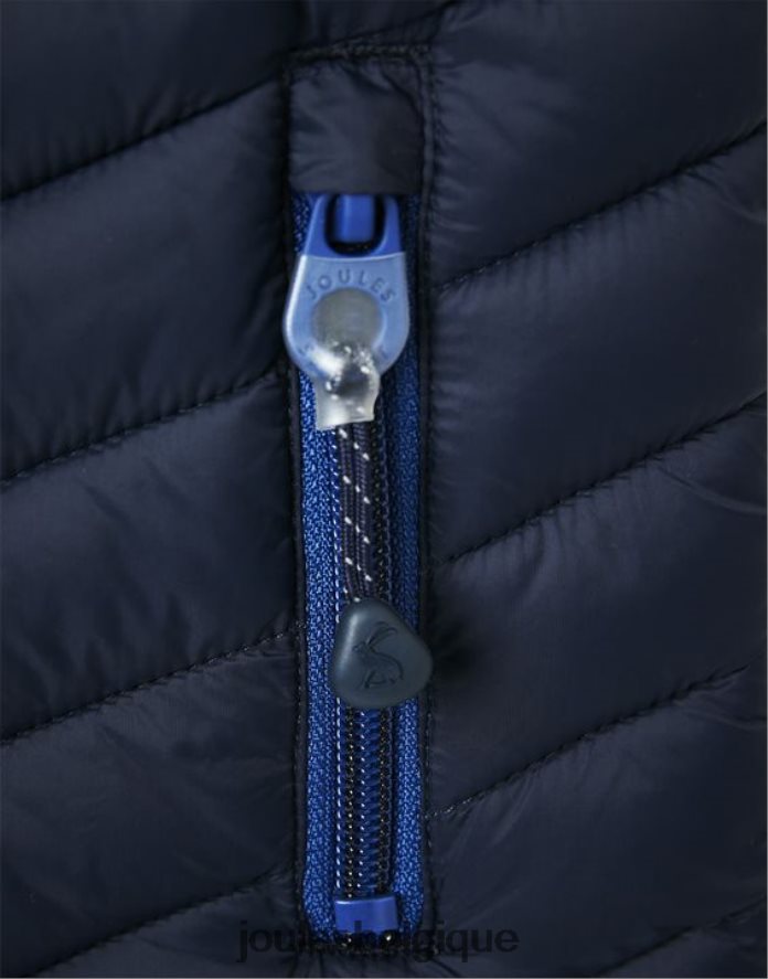 bloc de couleur marine gilet pliable crofton 2-12 ans garçons vêtements Joules ND0H6T347