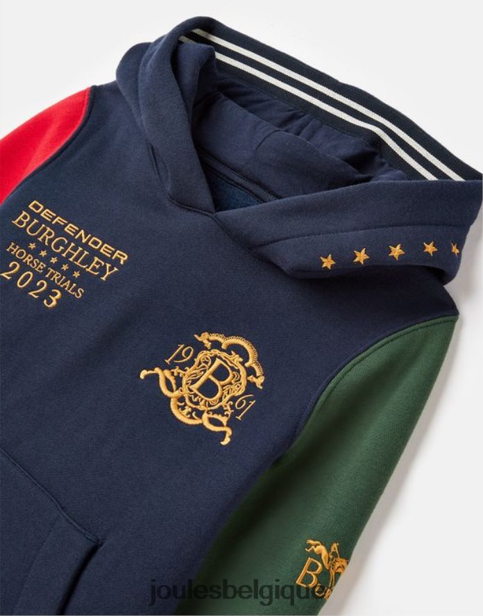 marine française sweat à capuche unisexe burghley 2-12 ans garçons vêtements Joules ND0H6T316