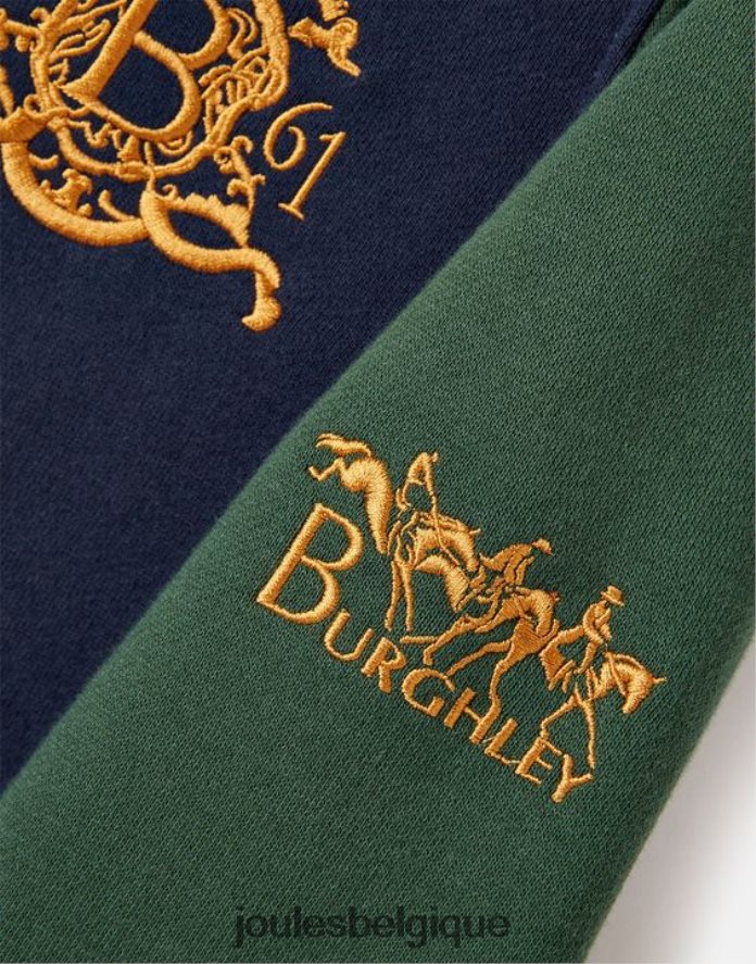 marine française sweat à capuche unisexe burghley 2-12 ans garçons vêtements Joules ND0H6T316