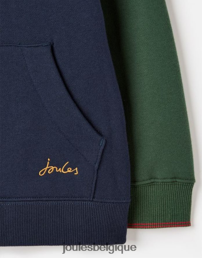 marine française sweat à capuche unisexe burghley 2-12 ans garçons vêtements Joules ND0H6T316