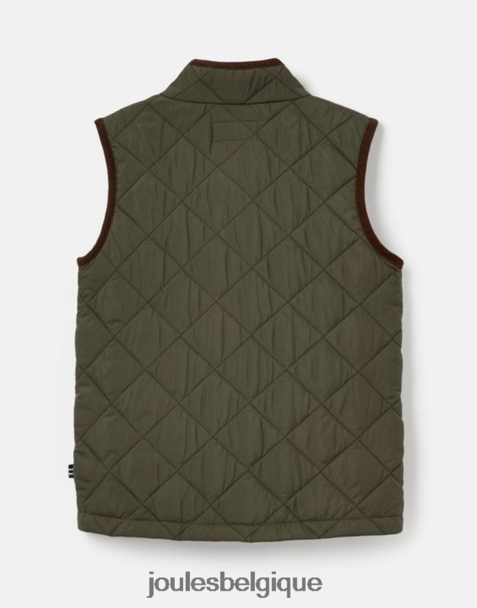 vert héritage gilet courtepointe losanges Bramble 2-12 ans garçons vêtements Joules ND0H6T360