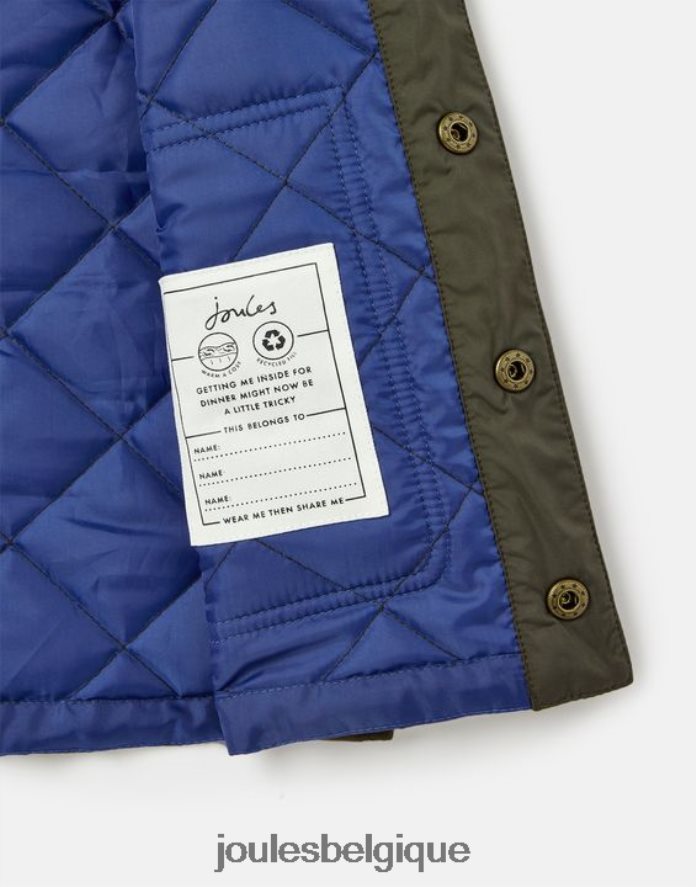 vert héritage gilet courtepointe losanges Bramble 2-12 ans garçons vêtements Joules ND0H6T360