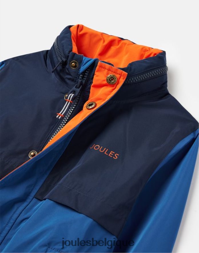 bleu foncé veste imperméable sailaway 2-12 ans garçons vêtements Joules ND0H6T338
