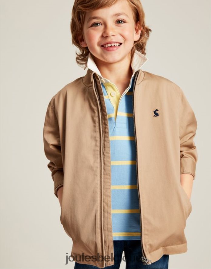 brun clair veste harrington 2-12 ans garçons vêtements Joules ND0H6T336