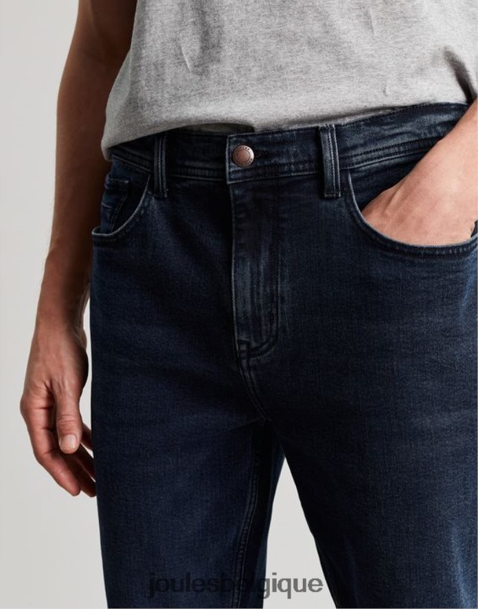 denim délavé à l'encre le jean en denim coupe slim 5 poches The Oakham Hommes vêtements Joules ND0H6T205