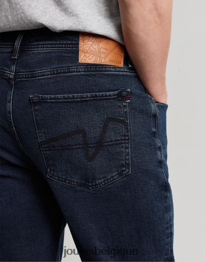 denim délavé à l'encre le jean en denim coupe slim 5 poches The Oakham Hommes vêtements Joules ND0H6T205