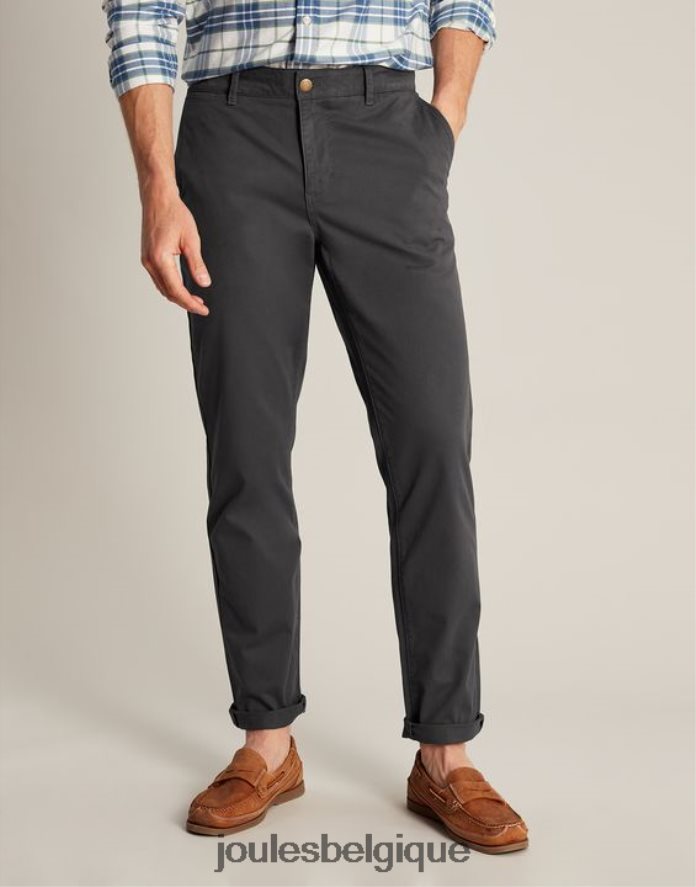 gris foncé pantalon chino slim Hommes vêtements Joules ND0H6T236