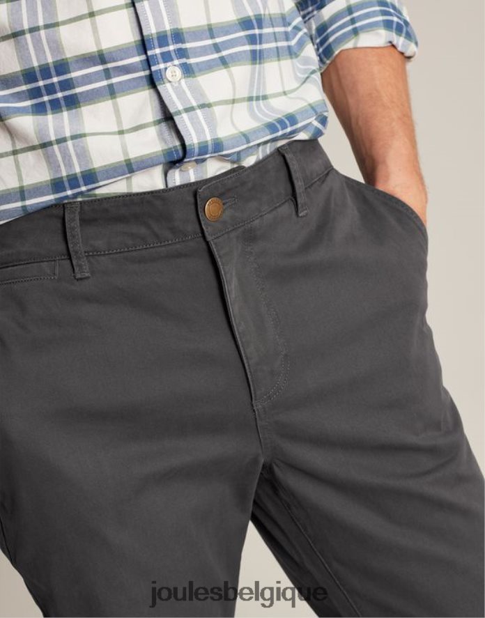 gris foncé pantalon chino slim Hommes vêtements Joules ND0H6T236