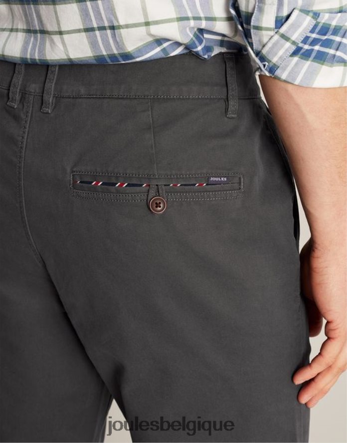 gris foncé pantalon chino slim Hommes vêtements Joules ND0H6T236