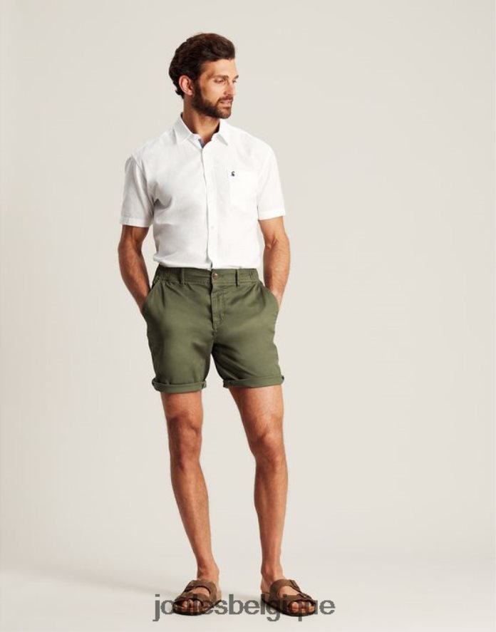 vert héritage short chino dockside Hommes vêtements Joules ND0H6T248
