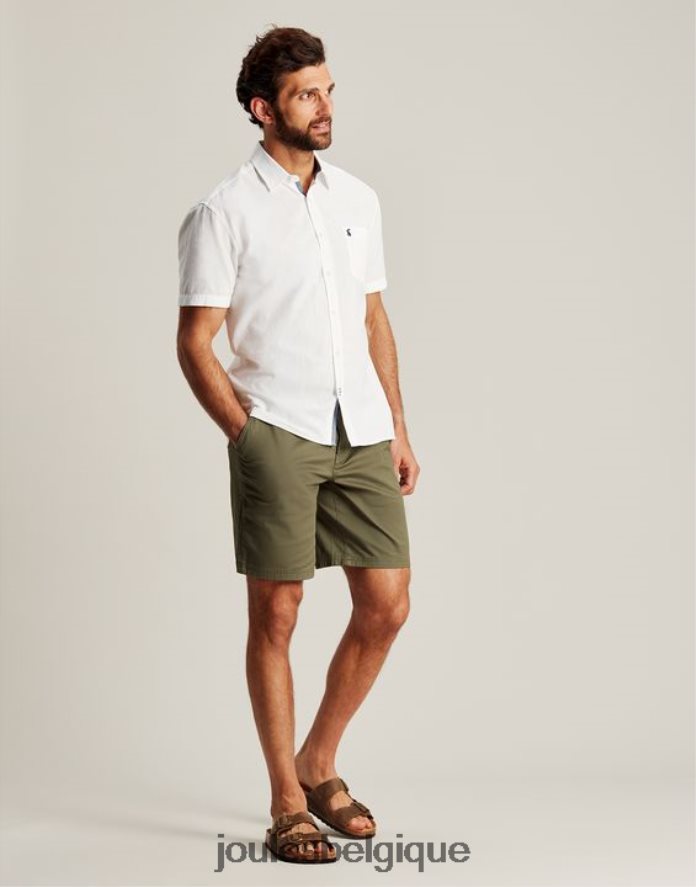 blanc chemise en lin briseur Hommes vêtements Joules ND0H6T219