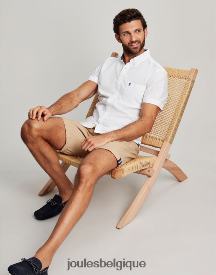 blanc chemise oxford coupe classique Hommes vêtements Joules ND0H6T233