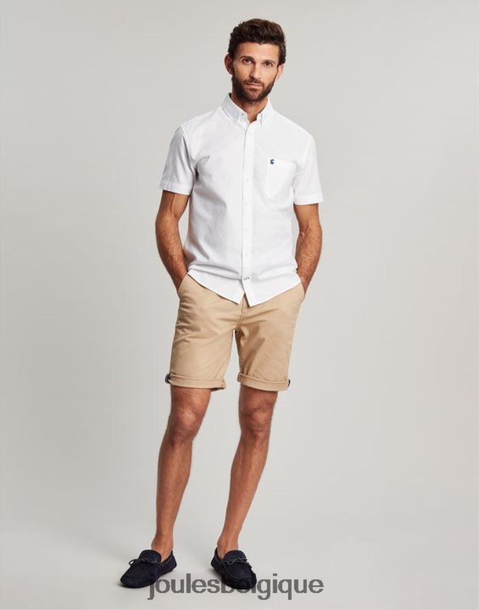 blanc chemise oxford coupe classique Hommes vêtements Joules ND0H6T233