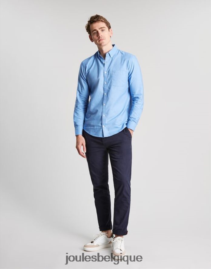 bleu chemise oxford coupe classique Hommes vêtements Joules ND0H6T197