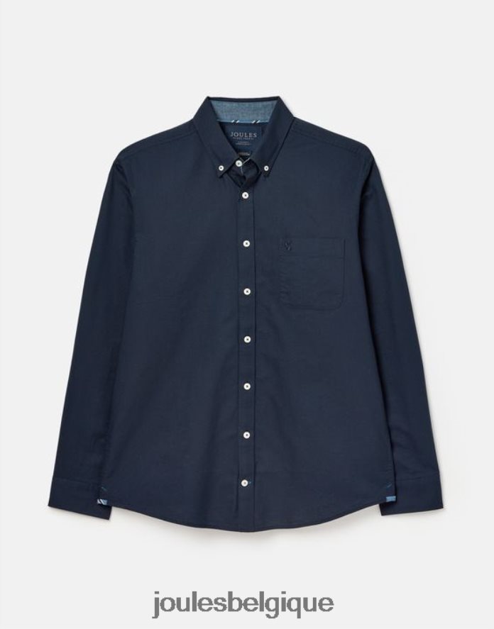 marine française chemise oxford coupe classique Hommes vêtements Joules ND0H6T164