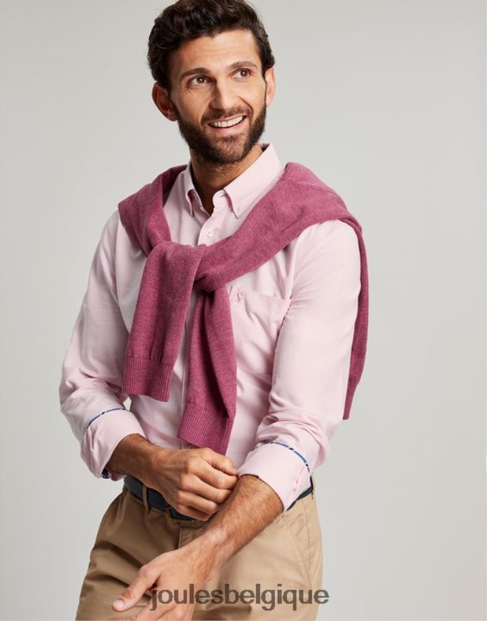 rose chemise oxford coupe classique Hommes vêtements Joules ND0H6T235