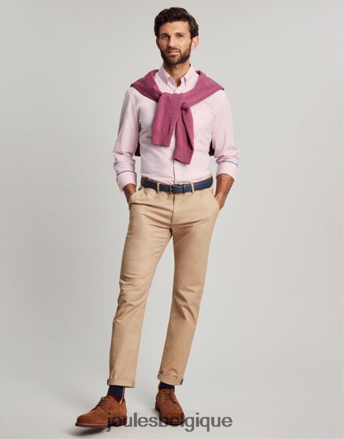 rose chemise oxford coupe classique Hommes vêtements Joules ND0H6T235