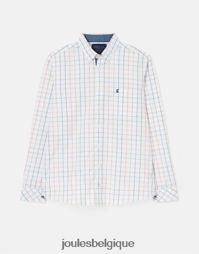 vérification multiple Abbott coupe classique en popeline pêche Hommes vêtements Joules ND0H6T244