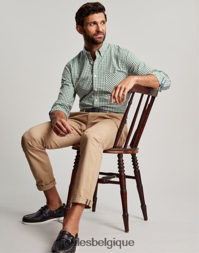 vichy vert chemise en popeline coupe classique goodridge Hommes vêtements Joules ND0H6T225