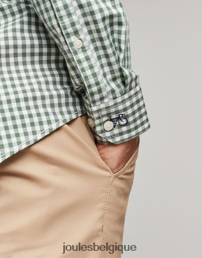 vichy vert chemise en popeline coupe classique goodridge Hommes vêtements Joules ND0H6T225