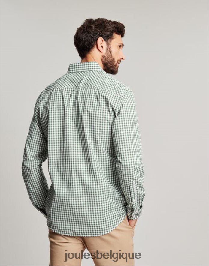 vichy vert chemise en popeline coupe classique goodridge Hommes vêtements Joules ND0H6T225