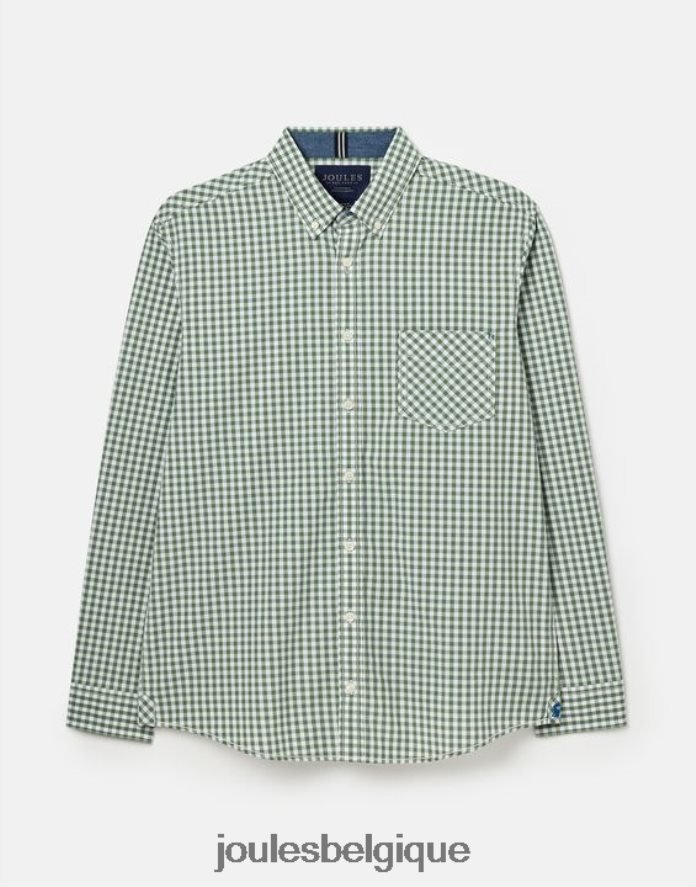 vichy vert chemise en popeline coupe classique goodridge Hommes vêtements Joules ND0H6T225