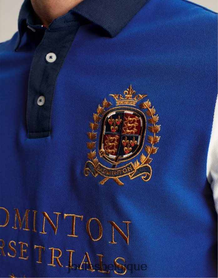 bleu polo de badminton Hommes vêtements Joules ND0H6T176