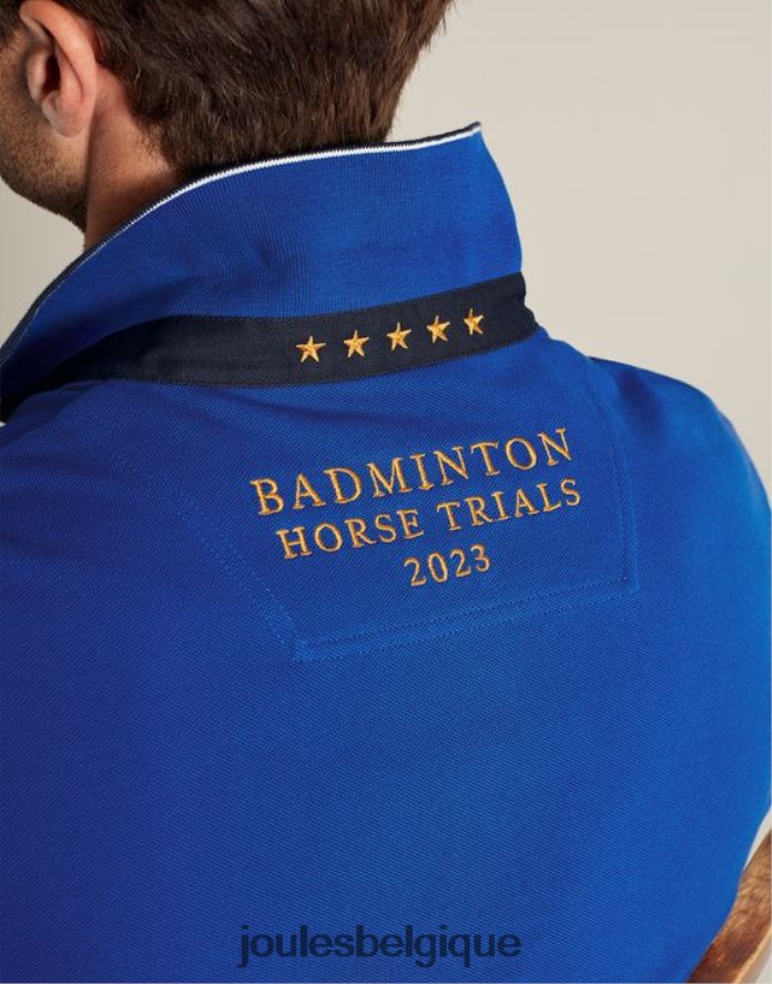 bleu polo de badminton Hommes vêtements Joules ND0H6T176