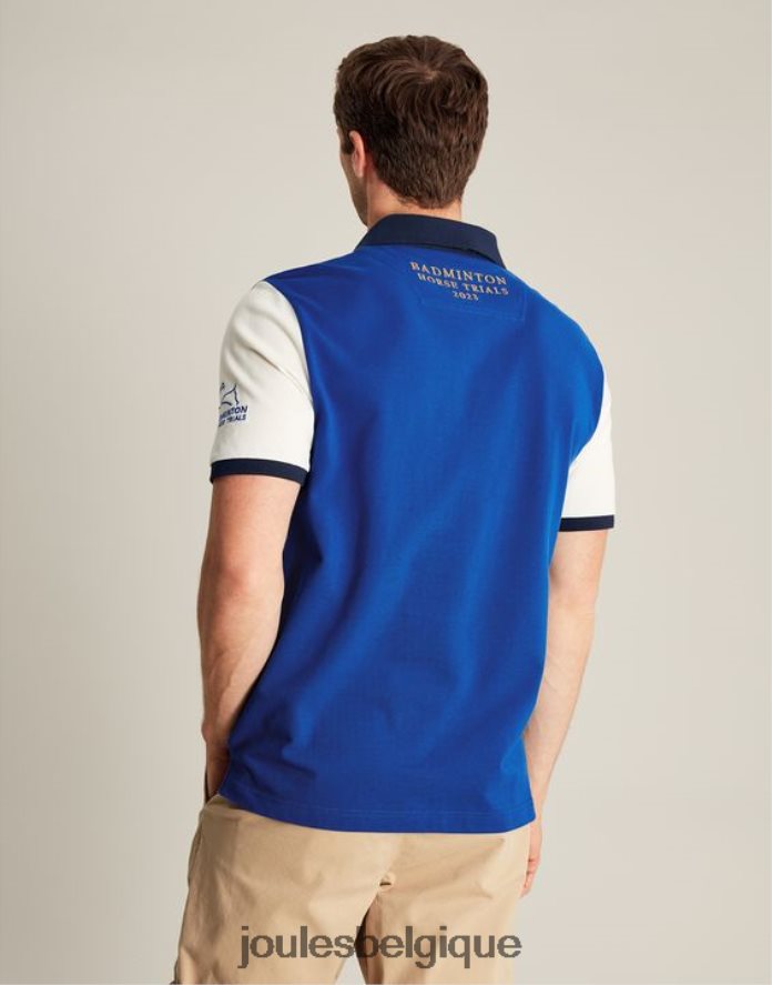 bleu polo de badminton Hommes vêtements Joules ND0H6T176