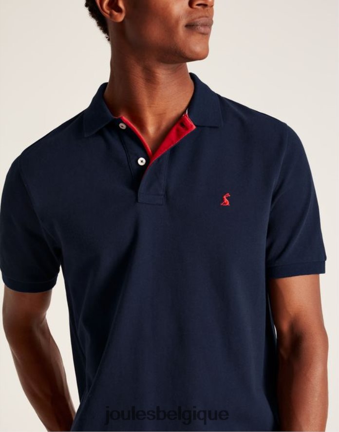 marine française polo boisé Hommes vêtements Joules ND0H6T181