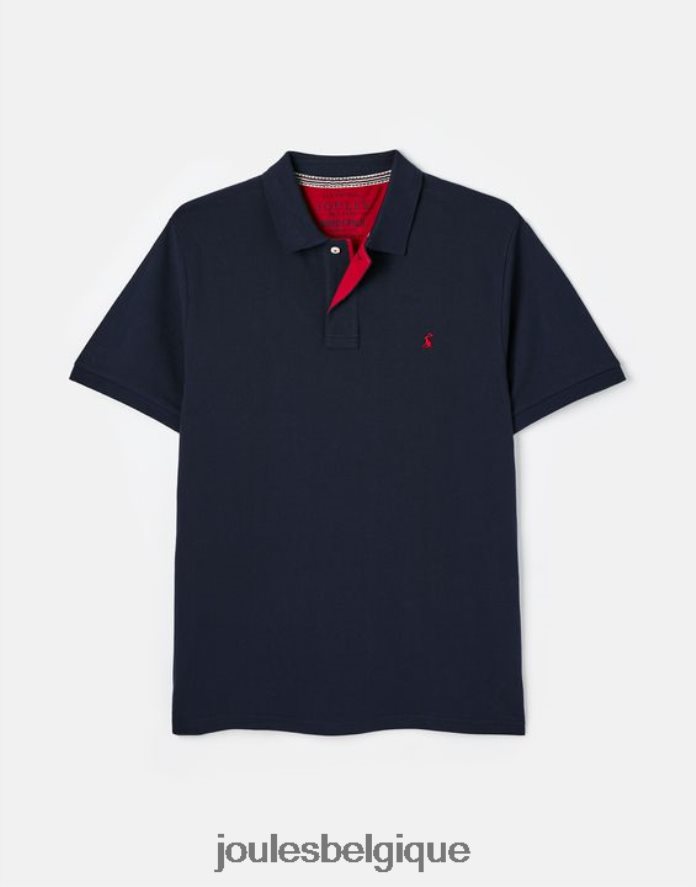 marine française polo boisé Hommes vêtements Joules ND0H6T181