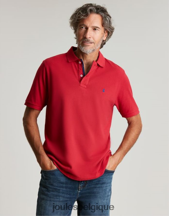 piment rouge polo boisé Hommes vêtements Joules ND0H6T193