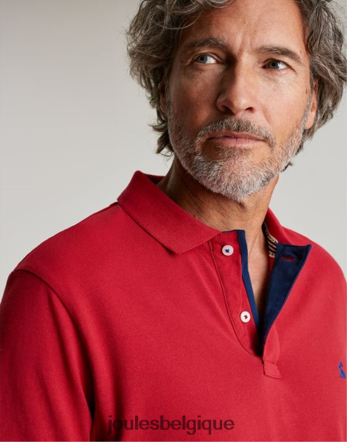 piment rouge polo boisé Hommes vêtements Joules ND0H6T193
