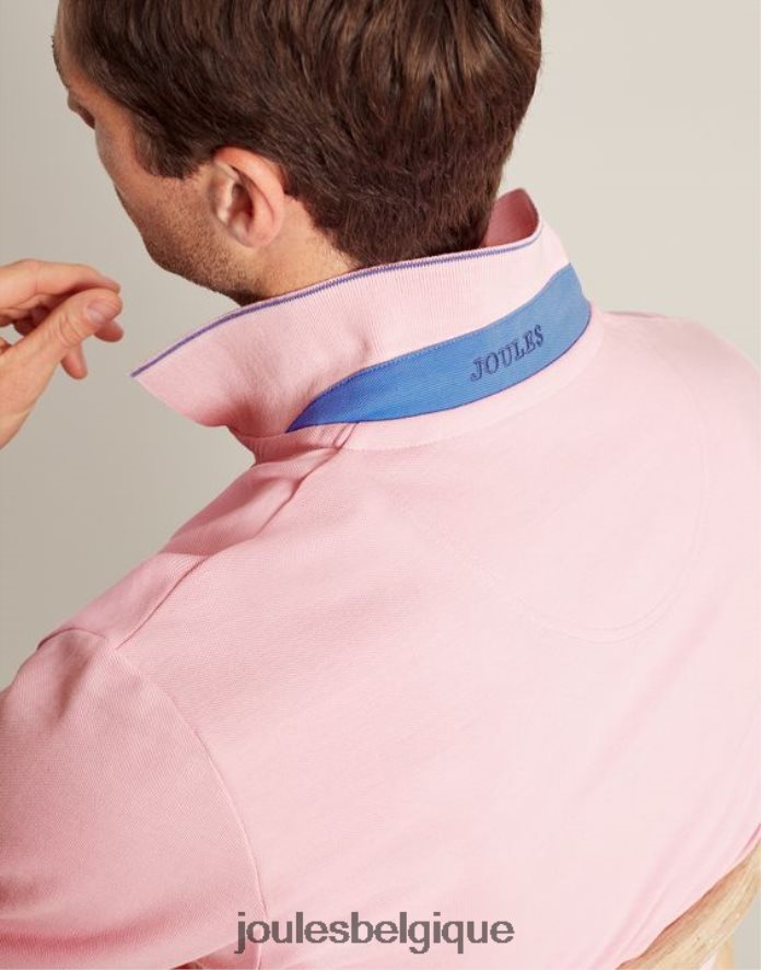 rose clair polo boisé Hommes vêtements Joules ND0H6T183