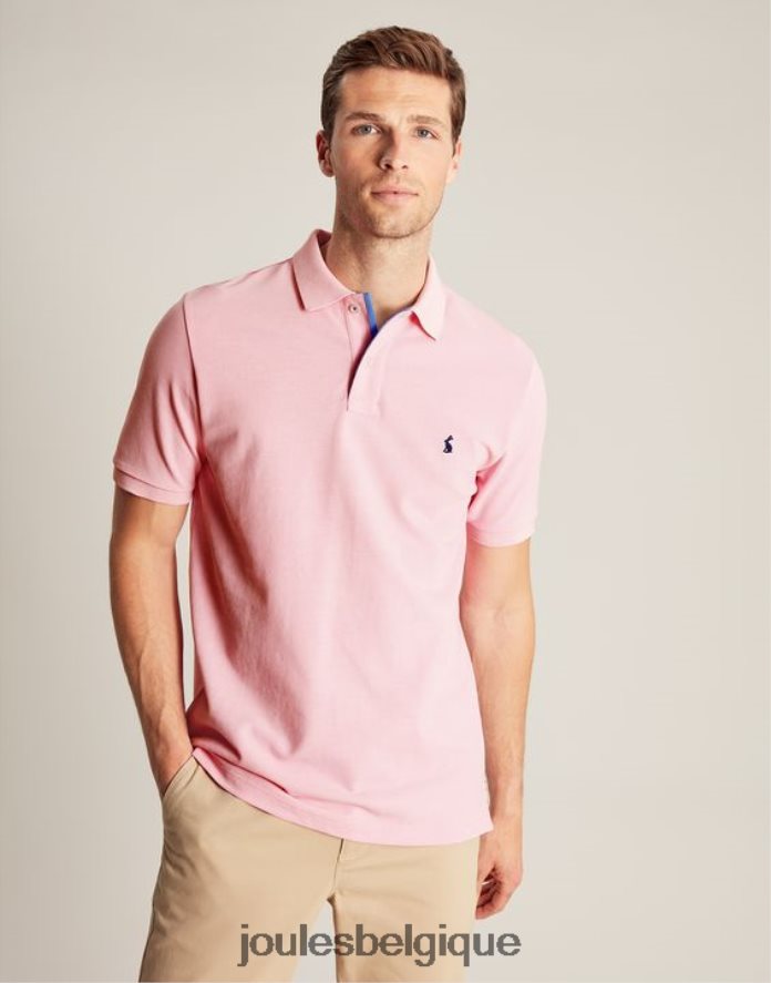 rose clair polo boisé Hommes vêtements Joules ND0H6T183
