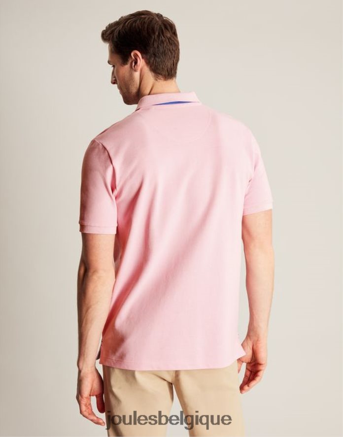 rose clair polo boisé Hommes vêtements Joules ND0H6T183